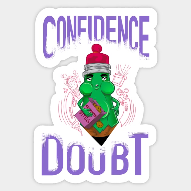 Confidence | Doubt Sticker by TheophilusMarks